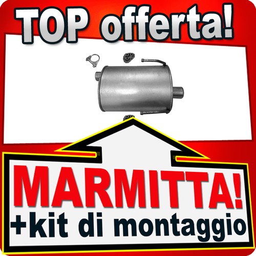 Silenziatore posteriore per - silenziatore,