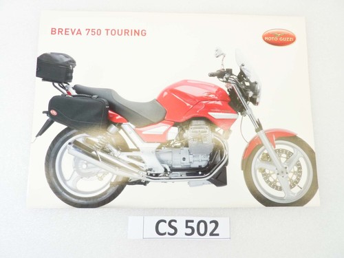 Depliant brochure guzzi - guzzi, breva