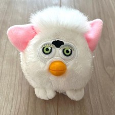Furby mascotte di peluche Furby bianca retrò