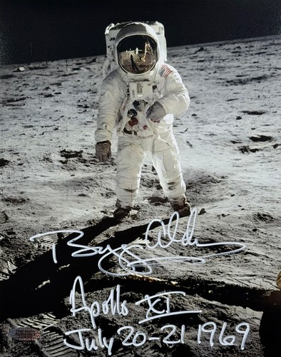 Foto firmata buzz aldrin - firmata,