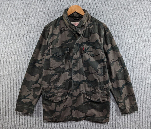 Cappotto giacca mimetico
