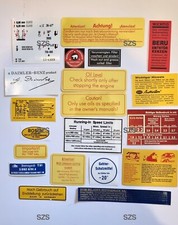 Mercedes Pagoda 113 230SL 250SL 280SL set decalcomanie adesivi