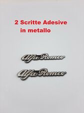 2 Scritte loghi badge fregio