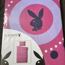 Set copripiumino PLAYBOY rosa