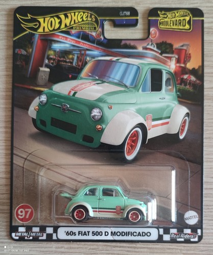 Hot wheels 60s fiat 500 - hot,