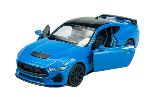 Welly 2024 ford mustang blu - welly,