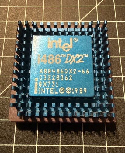 Cpu intel 486 dx2 - intel, 66