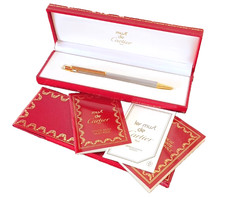 Penna a sfera CARTIER Santos con scatola e libretti