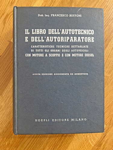 Libro dell autotecnico - libro, e
