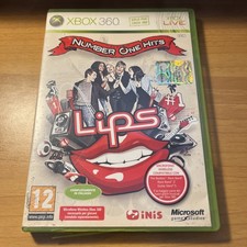 GIOCO VIDEOGIOCO XBOX 360 LIPS NUMBER ONE HITS ITALIANO SENZA MANUALE 