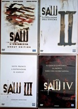 Lotto 4 Dvd SAW L'ENIGMISTA di