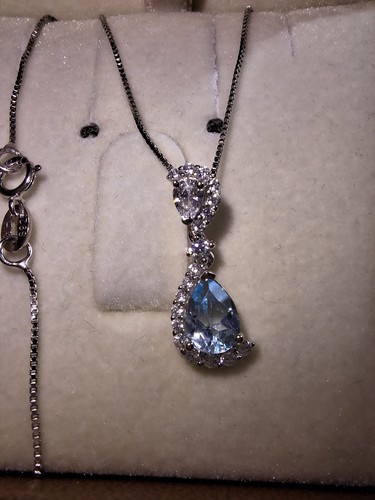Collana con pendente - pendente, topazio