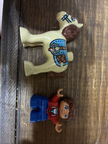 Lego duplo tan - lego, horse