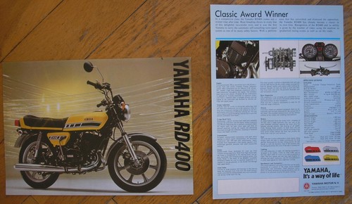 Yamaha rd400 scheda tecnica - scheda,
