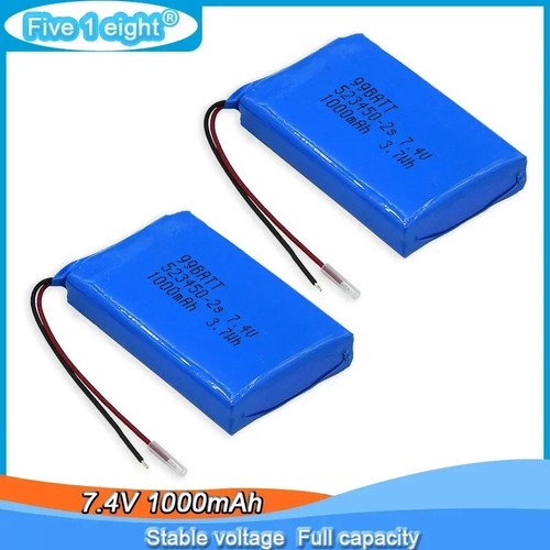 Batteria lipo 4v - 2x, 7.4v