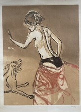Litografia del maestro alberto - del,