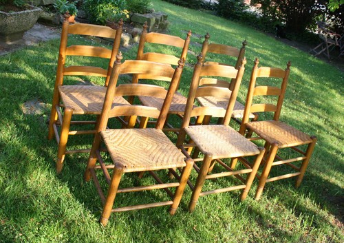 Coppia sedie legno - in,
