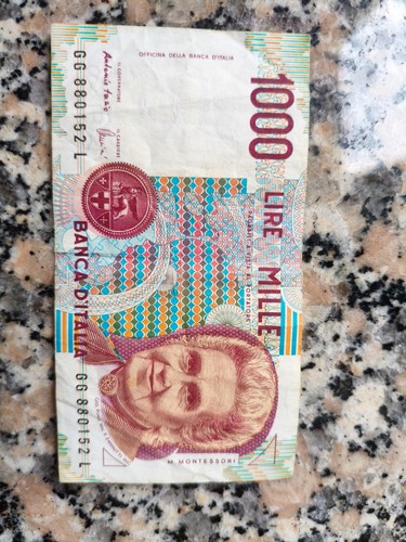 Lotto lire banconote 1000 - lotto,