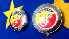 COPRIMOZZO ABARTH CERCHIO RUOTA 2pz.FIAT-AB.A112 PLASTICA ABS diametro 64-68 mm.