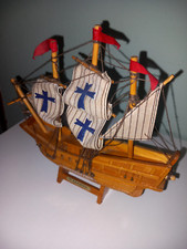 veliero in legno vitale Santa Maria  caravella vintage