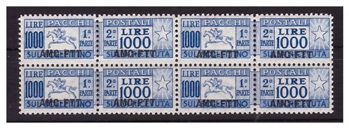 Trieste 1954 pacchi 1000 - a,