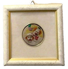 Pagliaccio arte parete cornice