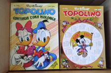 TOPOLINO ANNO 1989 ANNATA COMPLETA DA 1727 A 1779 52 NUMERI ECCELLENTI