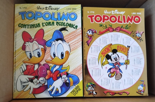 Topolino anno 1989 annata - topolino,