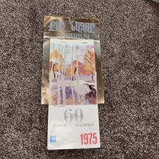 Calendario armeno vintage 1975