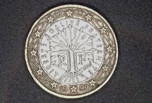 Moneta euro francia 1999 - moneta,
