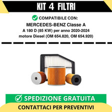 Kit 4 Filtri Tagliando per