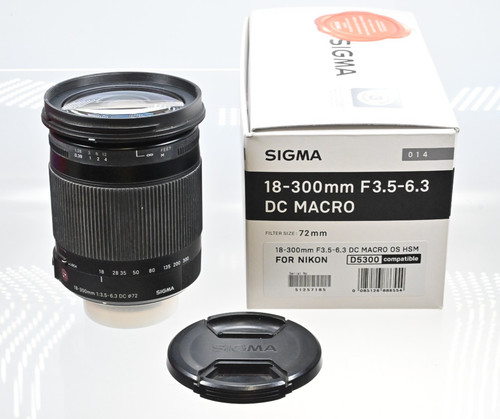 Sigma 18 300mm - 3,5-6,3/18-300mm, dc