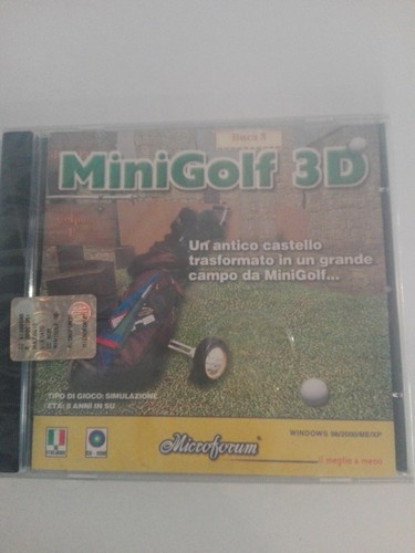 Minigolf gioco sigillato - 3d, pc