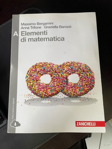 Libro elementi matematica - matematica, a