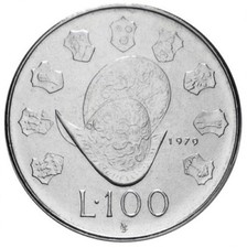 100 LIRE - SAN MARINO 1979 -