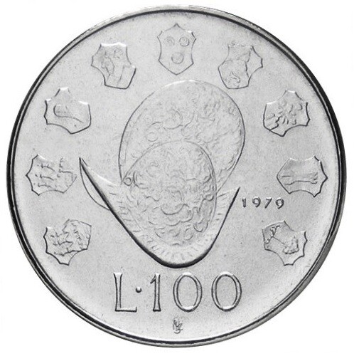 100 lire san marino 1979 - 100,