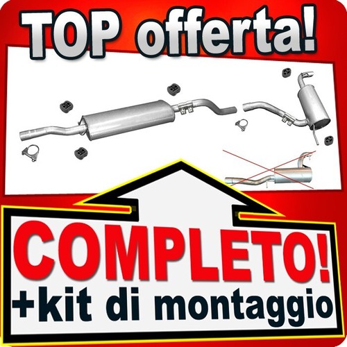 Scarico completo per mercedes - completo,