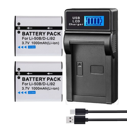 Batterie caricatore lcd - batterie, +