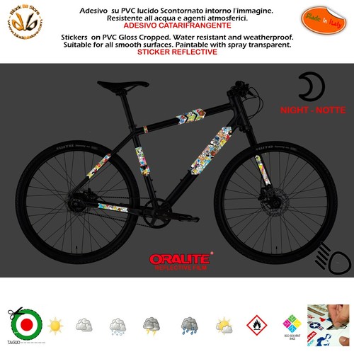Kit adesivi riflettente - , telaio