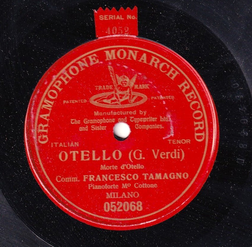 Tamagno verdi otello - -, niun