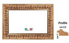 Cornice in legno in oro per