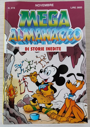 Mega almanacco topolino - mega, n.419