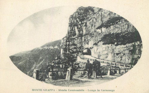 B633 monte grappa strada - monte,
