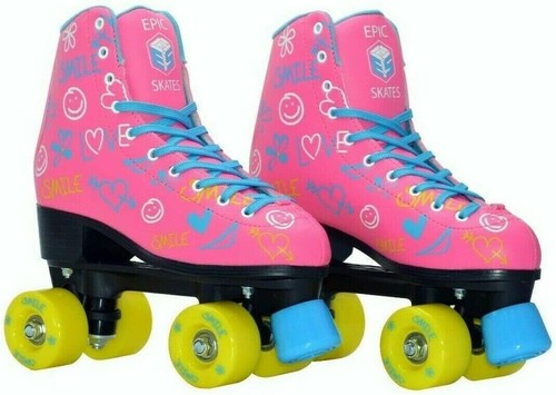 Epic skates blush quad roller - skates,