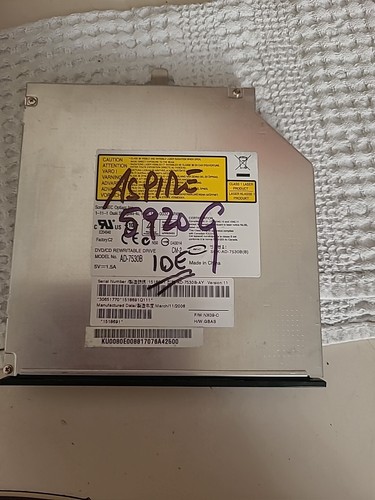 Acer aspire 5920g ide - acer,