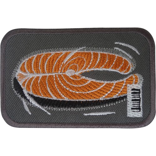 Salmon iron sew clothes - salmon,