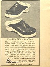 Zoccoli in legno svedesi