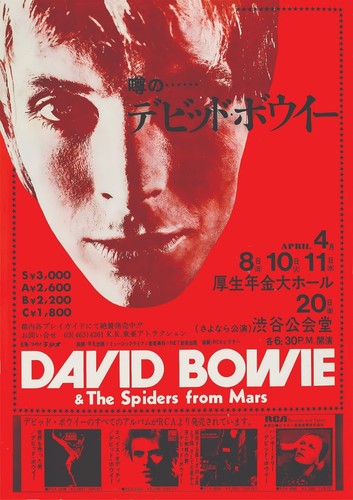 David bowie replica poster - david,