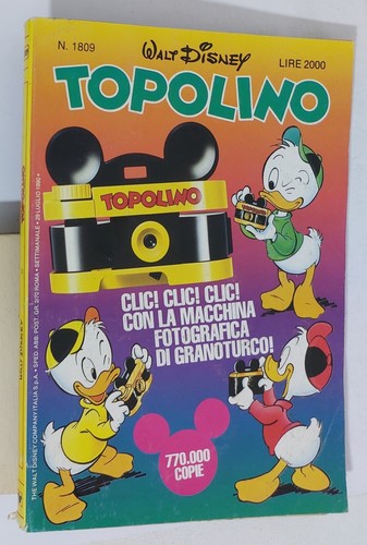 83546 topolino libretto - topolino, n