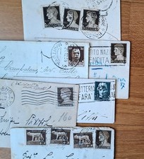 Italia Regno - LOTTO di n. 6 Buste Viaggiate (tipo Imperiale)